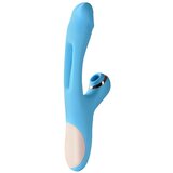 Zenn Vibrator Rabbit Sucking Flap Blue | Shoptok.si