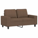  3-dijelni set sofa s jastucima smeđi od tkanine | shoptok.hr