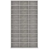 Ormarić za CD-ove boja betona 102x16x177,5 cm konstruirano drvo | Eponuda.com
