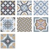 Mayolica Azulejos santiago patchwork 20x20 SM360 | Eponuda.com