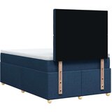 vidaXL Krevet s oprugama i madracem plavi 120 x 190 cm od tkanine | shoptok.hr