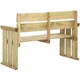 vidaXL Vrtna klupa 121 cm od impregnirane borovine | shoptok.hr