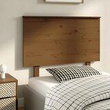  Uzglavlje za krevet boja meda 94 x 6 x 82,5 cm masivna borovina | shoptok.hr