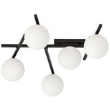  plafonsko svetlo smart 5xE14/10W/230V crno/belo | Eponuda.com