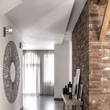  Zidna svetiljka MIKA 1xE27/60W/230V crna/hrom | Eponuda.com