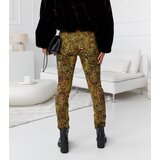 Gemre Green-yellow low-rise pants Carollton | Shoptok.si