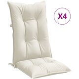 vidaXL Blazina za stol 4 kosi melanž krem 120x50x7 cm blago, (21167717) | Shoptok.si