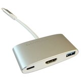 LC Power hub LC-HUB-C-MULTI-4 type c, 1xHDMI dp | ePonuda.com