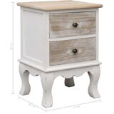 Noćni ormarići 2 kom 35 x 30 x 50 cm od drva paulovnije | shoptok.hr