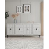 Hanah home komoda Yuka 180, 180 cm, hrast Sapphire / bela | Eponuda.com