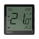 ENGO digitalni sobni termostat bežicni crni (baterija li-ion 3,7V) eonebatb ENGO digitalni sobni termostat bežicni crni (baterija li-ion 3,7V) eonebatb Slike