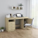  Radni stol boja hrasta sonome 140x50x76 cm konstruirano drvo | shoptok.hr