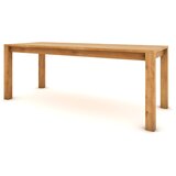  Hrastov stol 200 x 80 cm, prirodan, svilenkasto polumat | shoptok.hr