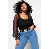 Trendyol Curve Plus Size Blouse - Black - Regular fit Cijene