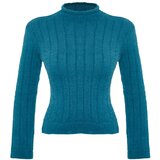 Trendyol Sweater - Blue - Regular fit Cene