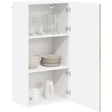 vidaXL Stenska kuhinjska omarica z vrati Sonoma hrast 50 x 31 x 100 cm | Shoptok.si