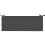  Jastučić za klupu SOEST 100% poliester Antracit 110 x 40 x 5 cm Slike