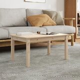  Stolić za kavu 80x50x40 cm od masivne borovine | shoptok.hr