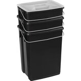 Curver Crna plastična kanta za smeće 3 kom 2x10+6 l za odvojeni otpad Biobox – | shoptok.hr
