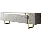 Hanah home tv polica yildiz travertine gold