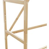 vidaXL Stalak za odjeću s policama 80x40x175 cm od bambusa | shoptok.hr