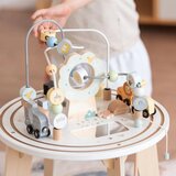Kinder Home Dečiji drveni edukativni sto sa lavirintom i perlama | Eponuda.com