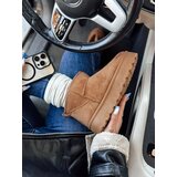 DStreet Śniegowce damskie BRINETTO kamelowe | Shoptok.si