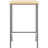  Kutna stolica Siva 55 x 55 x 85 cm Čelik i inženjerska drva | shoptok.hr