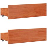  Krevet s regalom za knjige bez madraca 150x200 cm od borovine | shoptok.hr