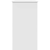  Radni stol bijeli 80 x 40 x 75 cm od iverice | Shoptok.si