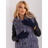 Wool Fashion Italia Gloves-AT-RK-8502A.90-navy blue | shoptok.hr