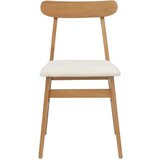  Stolac za blagovanje 2 pcs Prirodna i svijetla | shoptok.hr