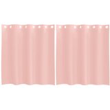 vidaXL Voile zavjese s ušicama 2 kom narančaste 140x140 cm | shoptok.hr