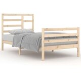  Posteljni okvir iz trdnega lesa 100x200 cm, (20685119) | Shoptok.si