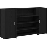  Recepcijski stol Crni hrast 180x50x103,5 cm Inženirsko drvo | shoptok.hr