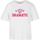 Miss Tee Women's T-shirt A Little Bit Dramatic - white Cijene