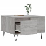  Stolić za kavu siva boja hrasta 55x55x36,5 cm konstruirano drvo | shoptok.hr