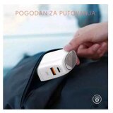 kucni punjac ldnio A2522C QC3.0, pd, pps, led display, 30W sa type c na iphone lightning kablom beli | ePonuda.com