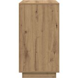  Stranska omarica iz umetnega lesa hrasta 80x34x75 cm | Shoptok.si