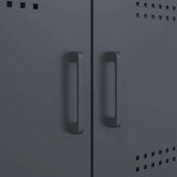 vidaXL TV ormarić antracit 68 x 39 x 50,5 cm čelični | shoptok.hr