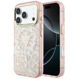  maska guess iml leopard glitter triangle magsafe za iphone 17 pro max/ 18 pro max pink Cene