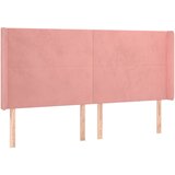  box spring s madracem LED ružičasti 180x200cm baršunasti | shoptok.hr