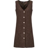 Vero Moda Kratke obleke VMMILENA SL SHORT Kostanjeva Cene
