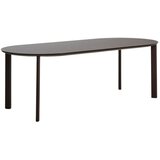 Kave Home Vrtna miza s stekleno mizno ploščo 100x230 cm Erice – Cene