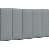 vidaXL Vzglavna stranica svetlo siva 90 cm blago Cene