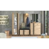 CARRYHOME STENSKO OGLEDALO, 80/80/2 cm steklo | Shoptok.si