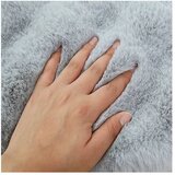 Mila Home Svijetlo sivi periv okrugao tepih ø 100 cm Bubble Grey – | shoptok.hr