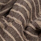 Ixia Smeđa/bež deka od mješavine recikliranih vlakana 125x150 cm – | shoptok.hr