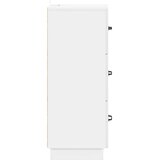  Predalna omara Bela visok sijaj 33 x 34,5 x 87 cm, (5000232555) | Shoptok.si