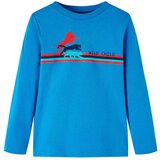  Dječja majica dugih rukava kobaltnoplava 104 | shoptok.hr